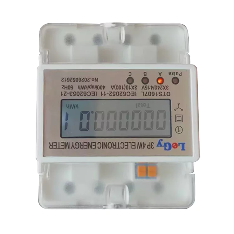 Priamo pripojený elektromer na DIN lištu