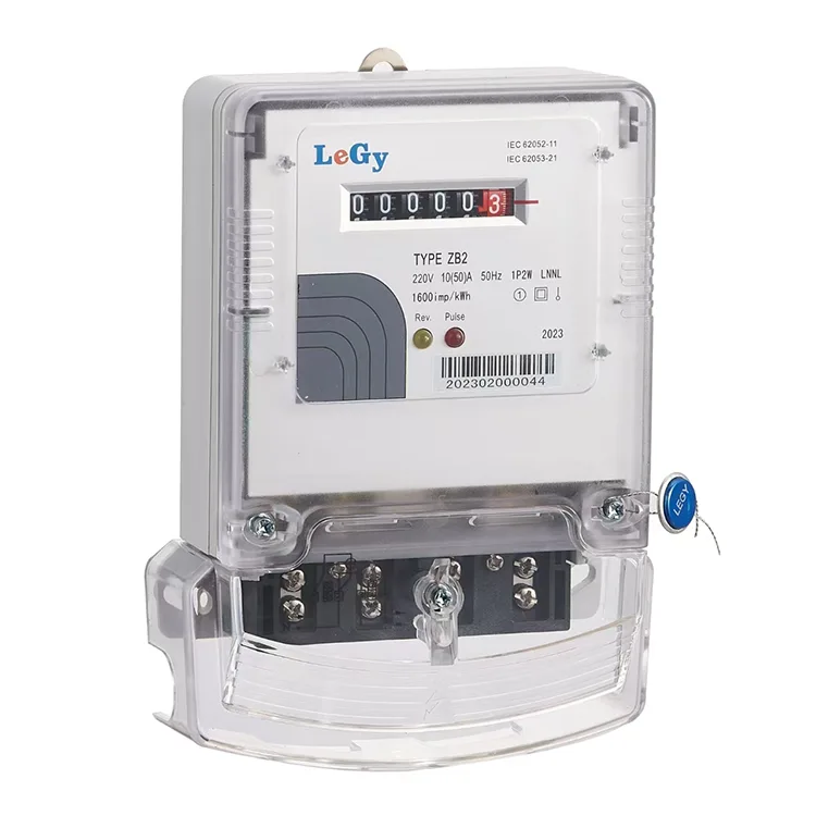 Jednofázový elektronický merač energie kWh