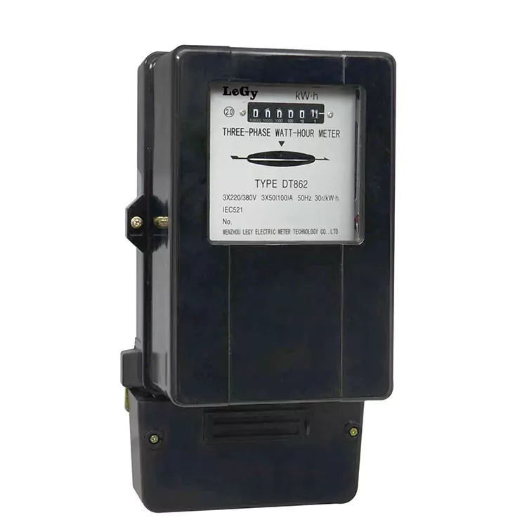 Trojfázový trojvodičový elektromechanický merač energie